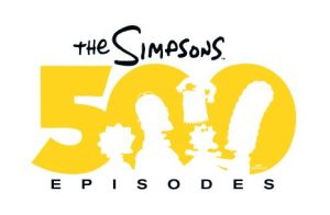 Simpsons_500 Folgen Logo